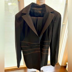 BCBG by max azaria black pant suit SIZE SMALL